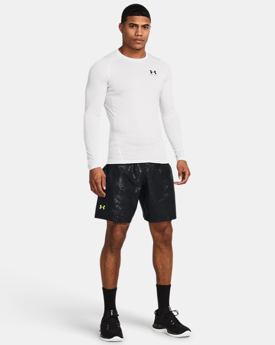 Men's UA Tech™ Woven Emboss Shorts, Black, pdpMainDesktop image number 2